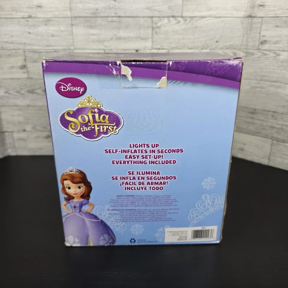 Disney Princess Sofia The First Light Up LED Airblown Inflatable - 3.5 ft TESTED